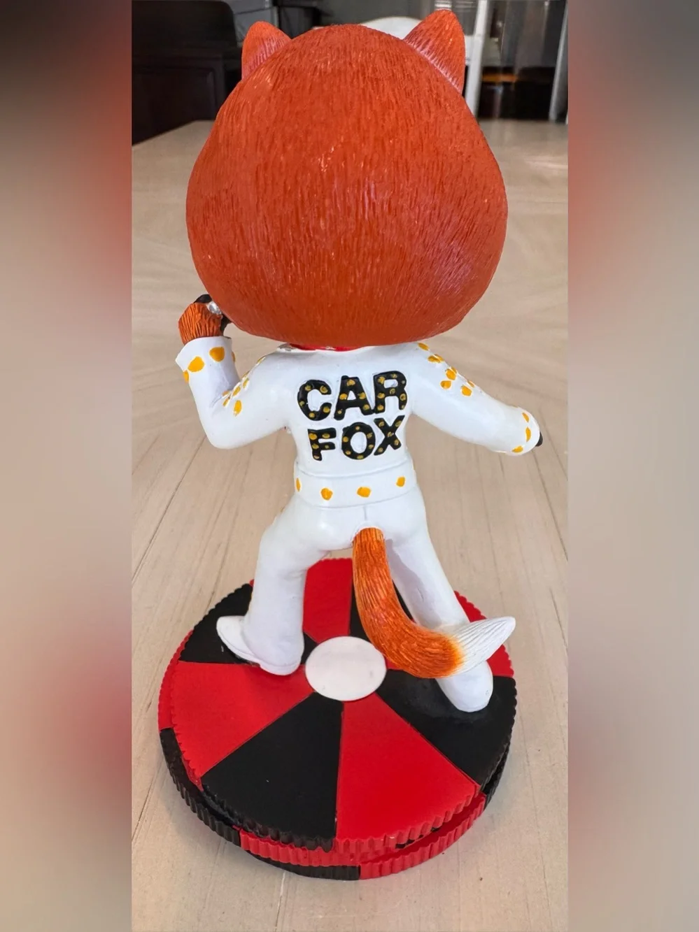 CARFAX Car Fox 2020 Viva Las Vegas Elvis Bobblehead Rare